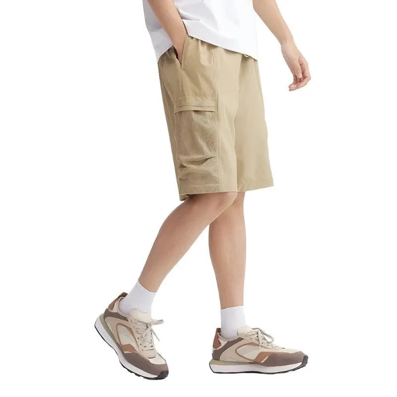 Casual Solid Color Straight Short