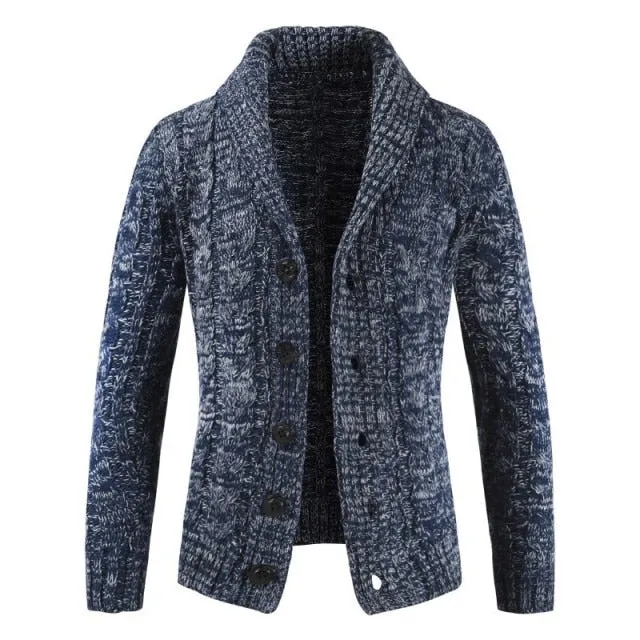 Casual Thicken Chunky Knit Cardigan