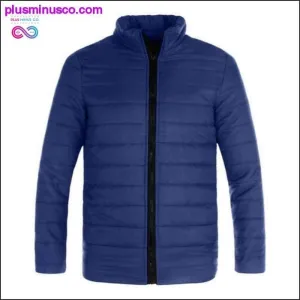 Casual Wave Cut Slim Fit Stand Collar Parka with Zipper for