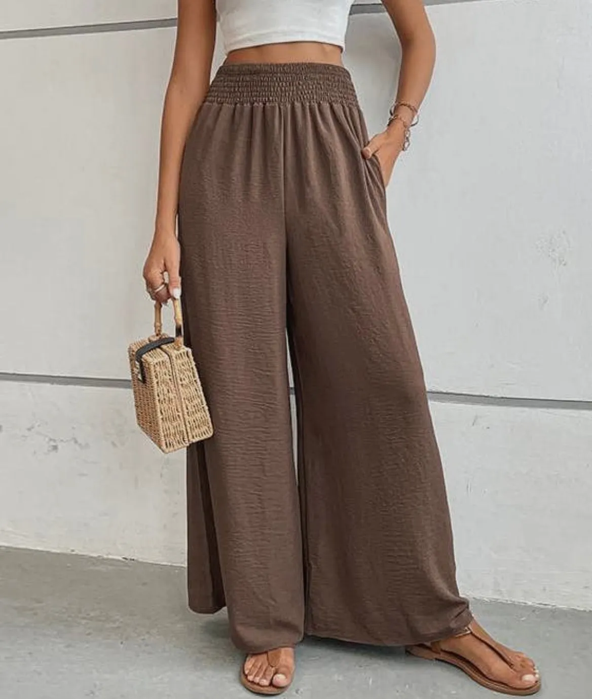 Casual Wide Leg Pant