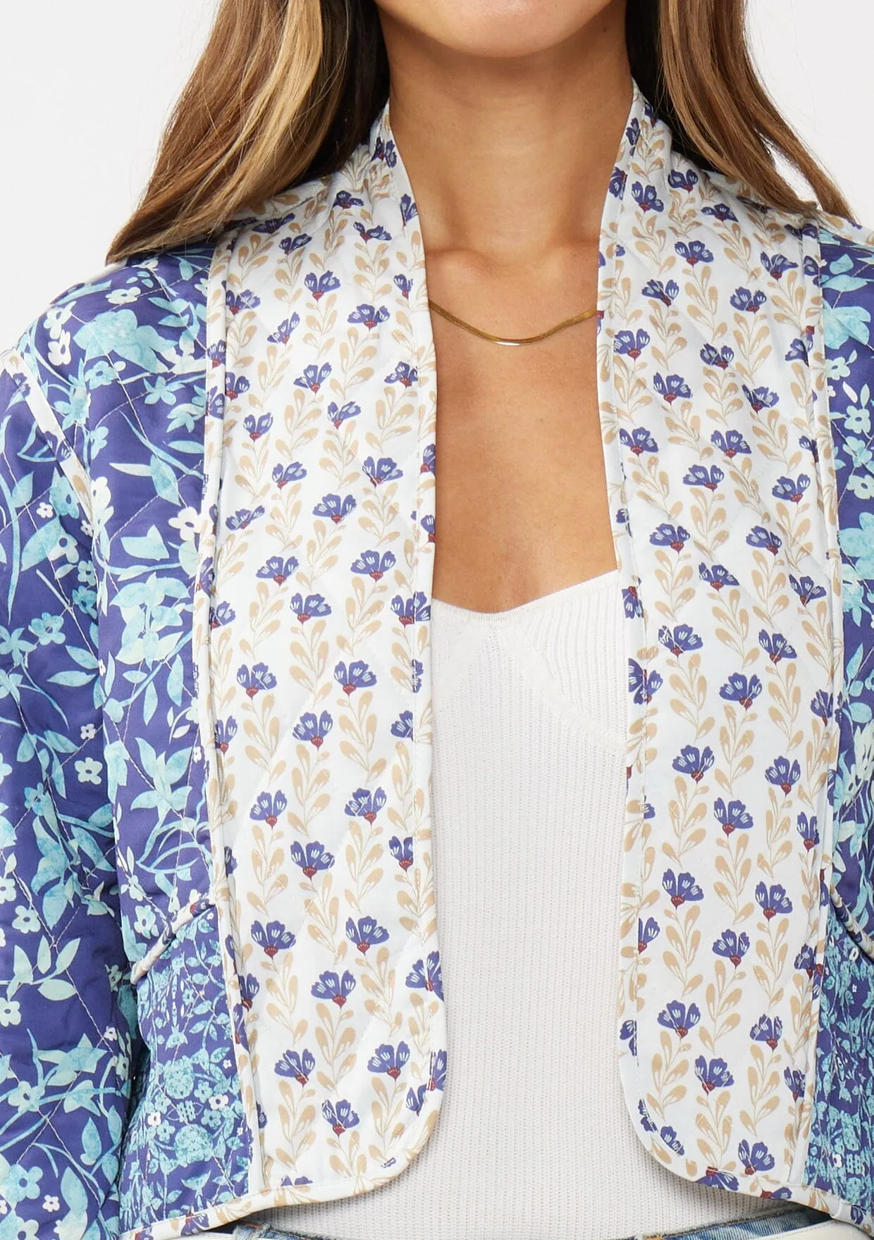 Celeste Reversible Quilted Jacket