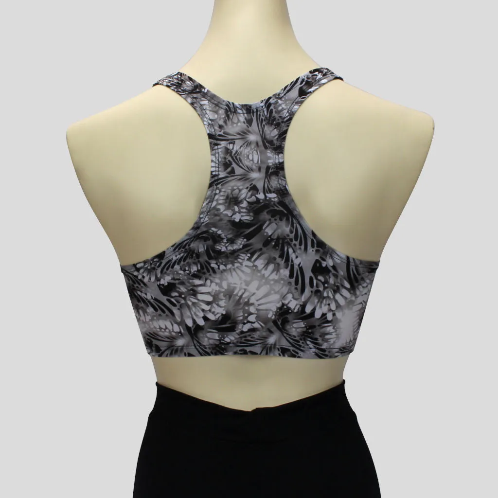 Chrome Chic Crop Top