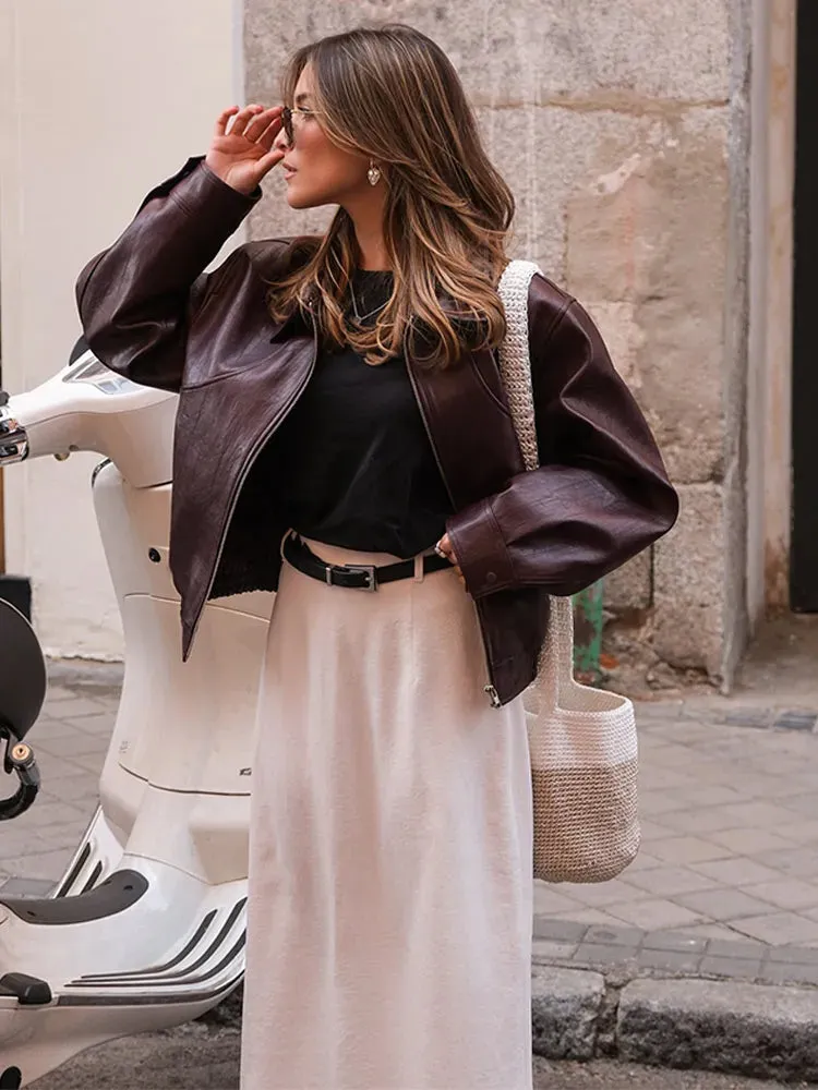 Cindy - High Street Women’s Zippered Jacket with Pockets