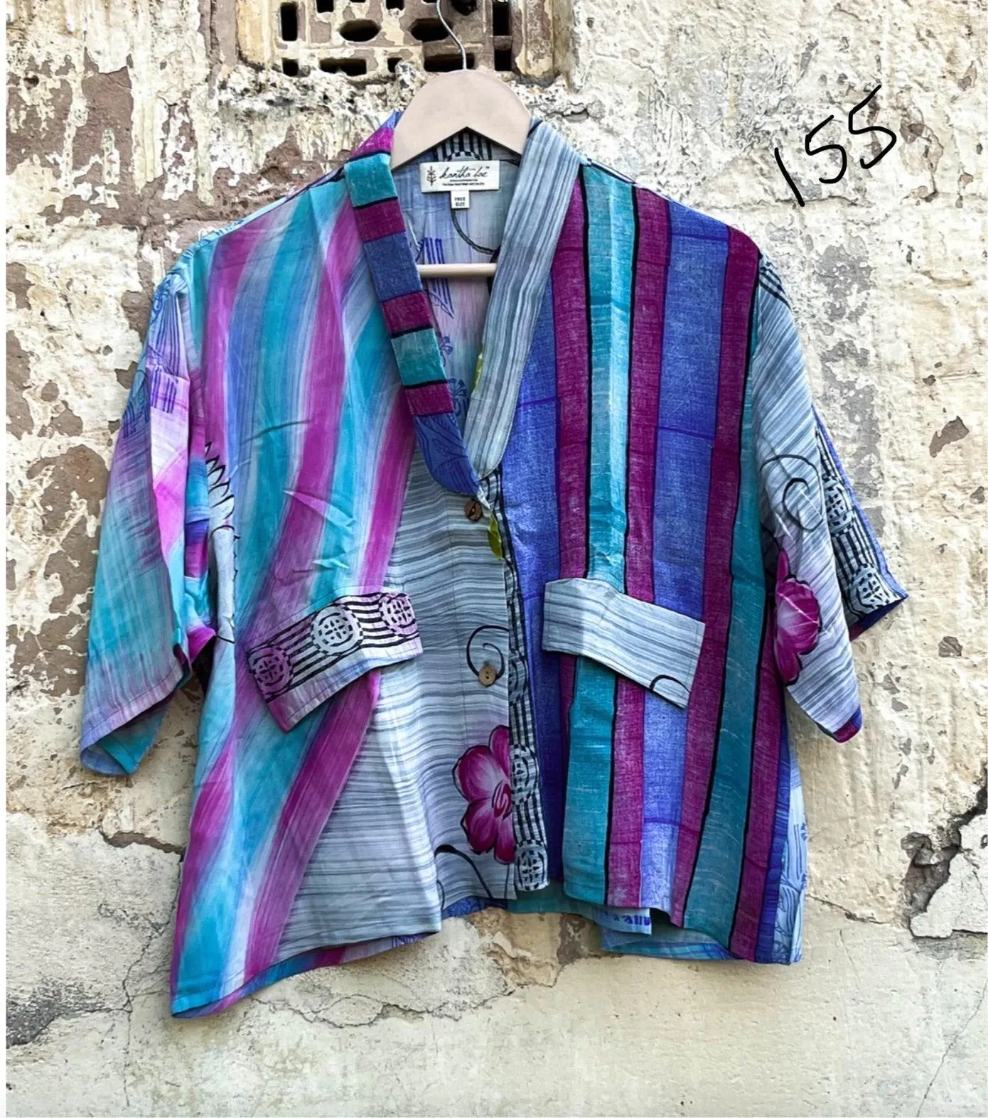 Clarity Crop Button Down #155 by Kantha Bae