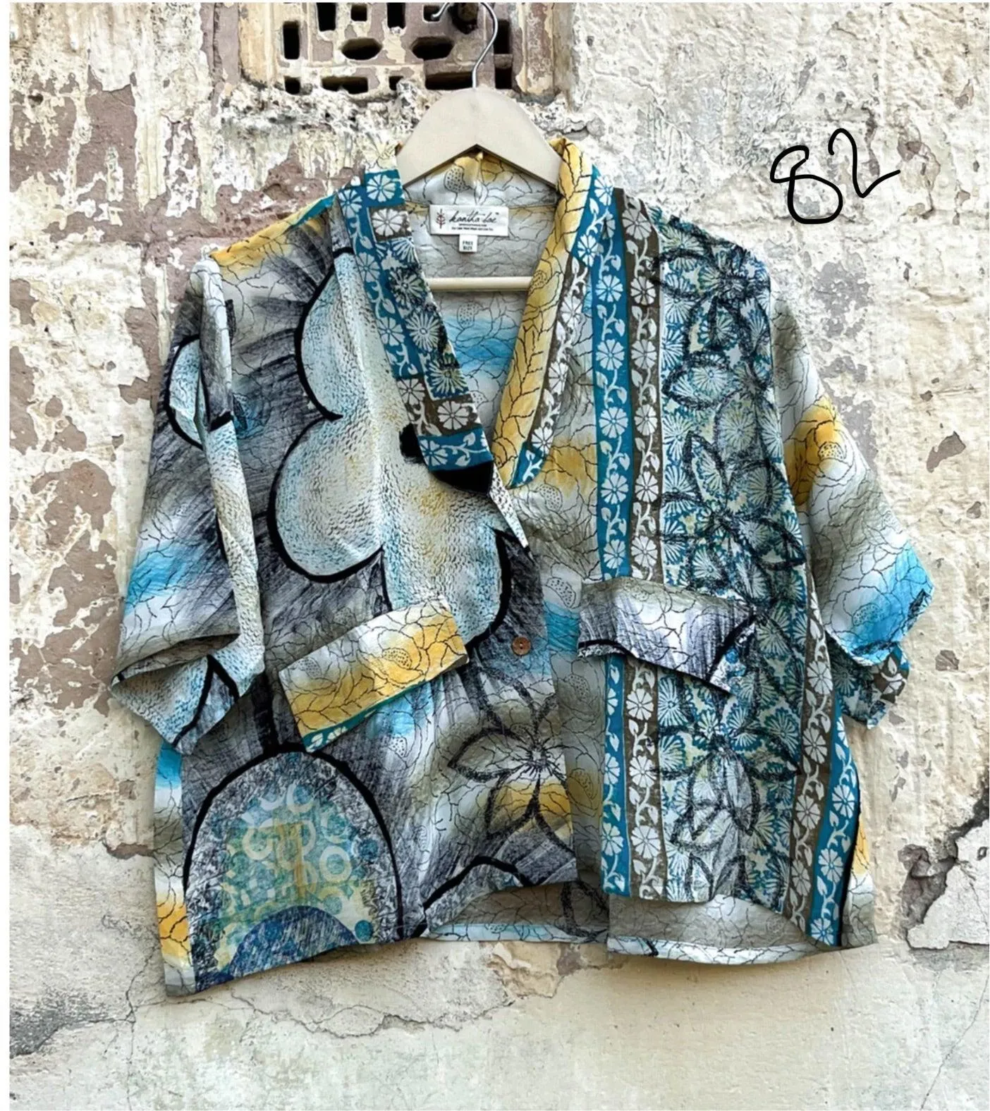 Clarity Crop Button Down #82 by Kantha Bae