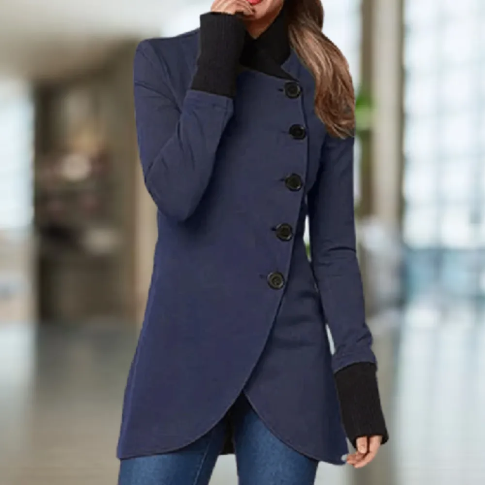 Classic full-length coat for women