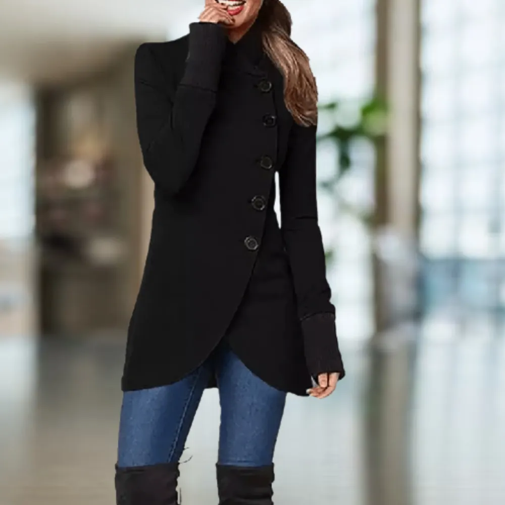 Classic full-length coat for women
