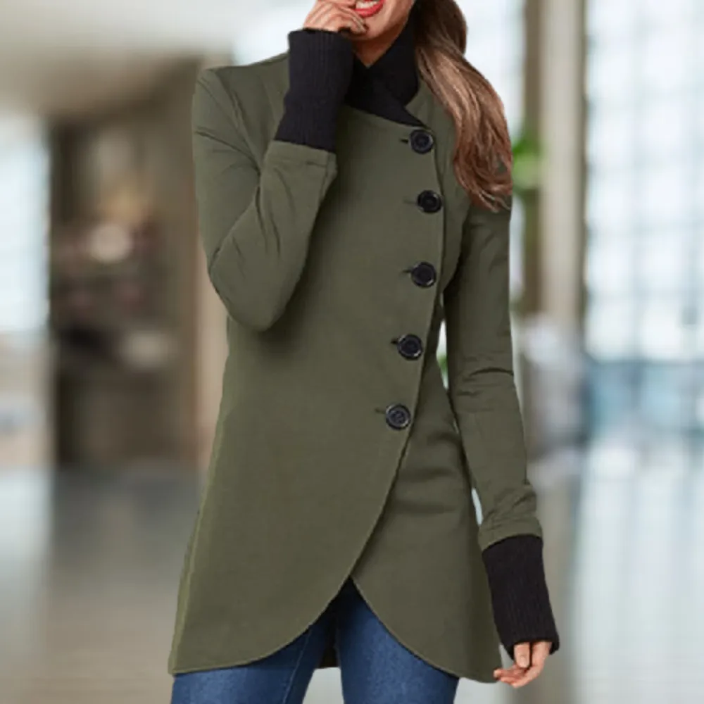 Classic full-length coat for women