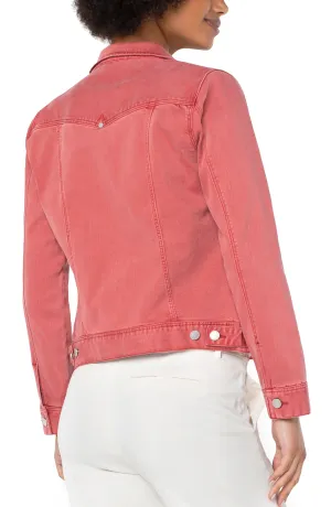 Classic Jean Jacket Rosebud