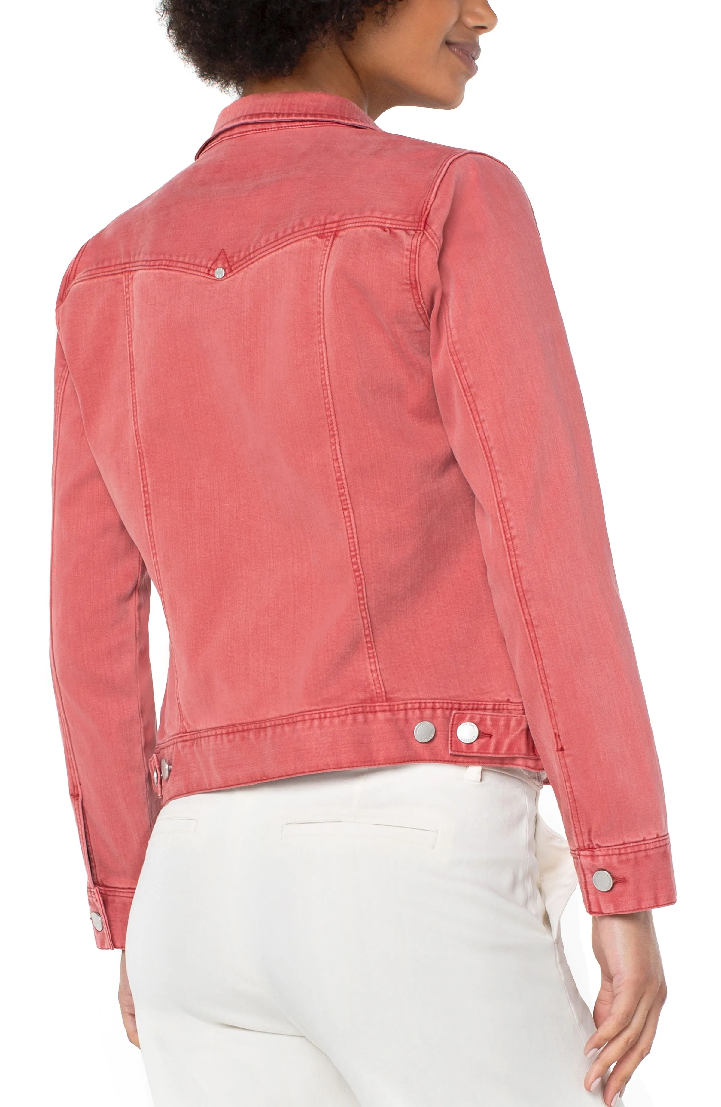 Classic Jean Jacket Rosebud