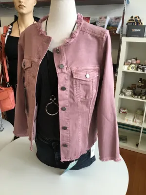 Classic Jean Jacket W Fray
