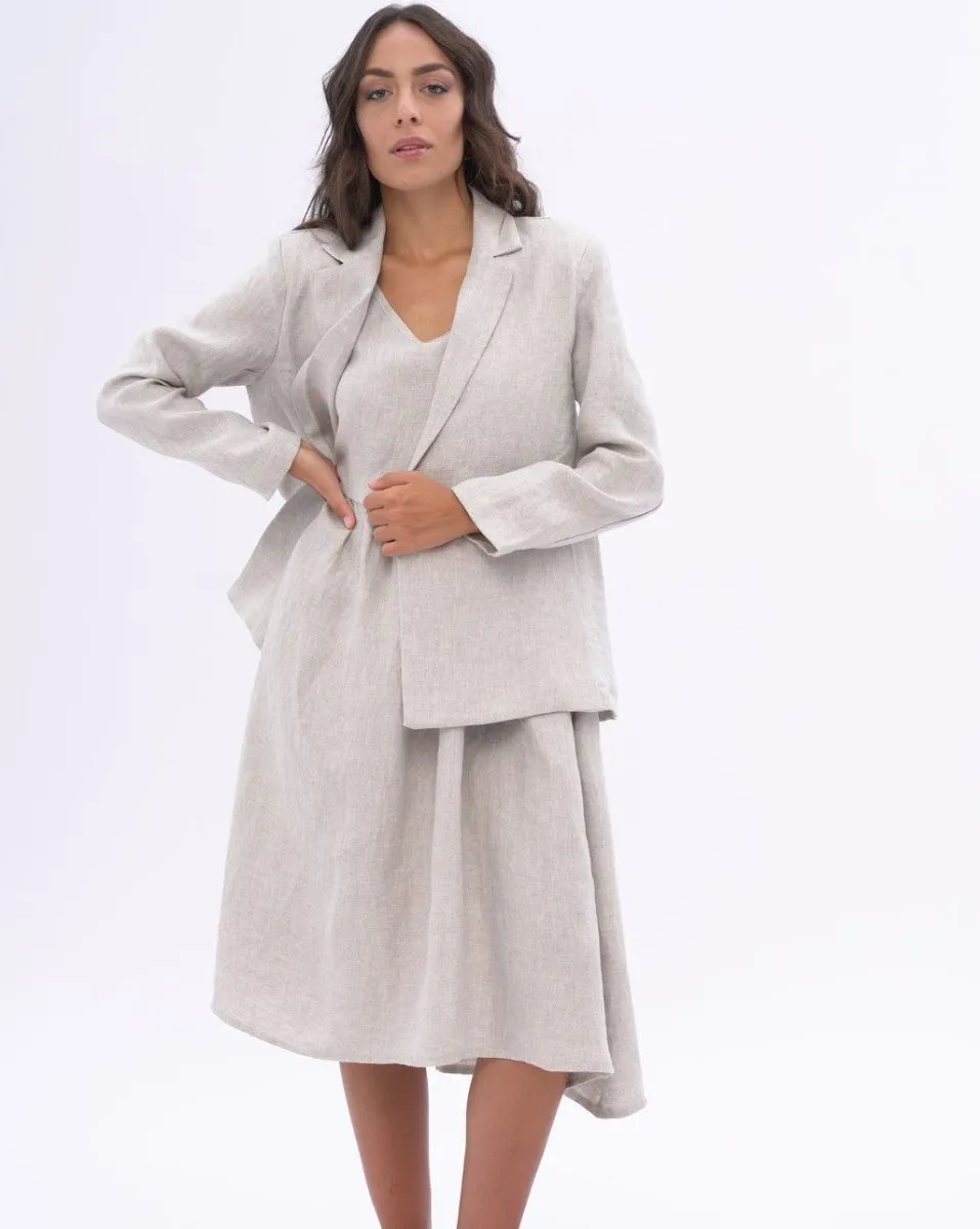 Classic Linen Blazer