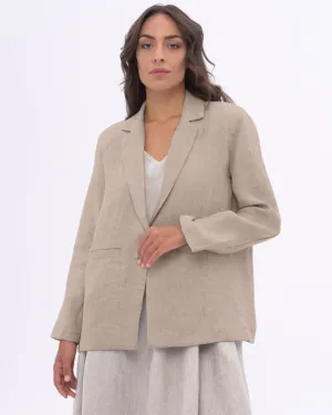 Classic Linen Blazer