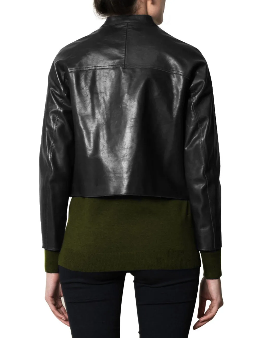 Classic Modern Leather Moto Jacket