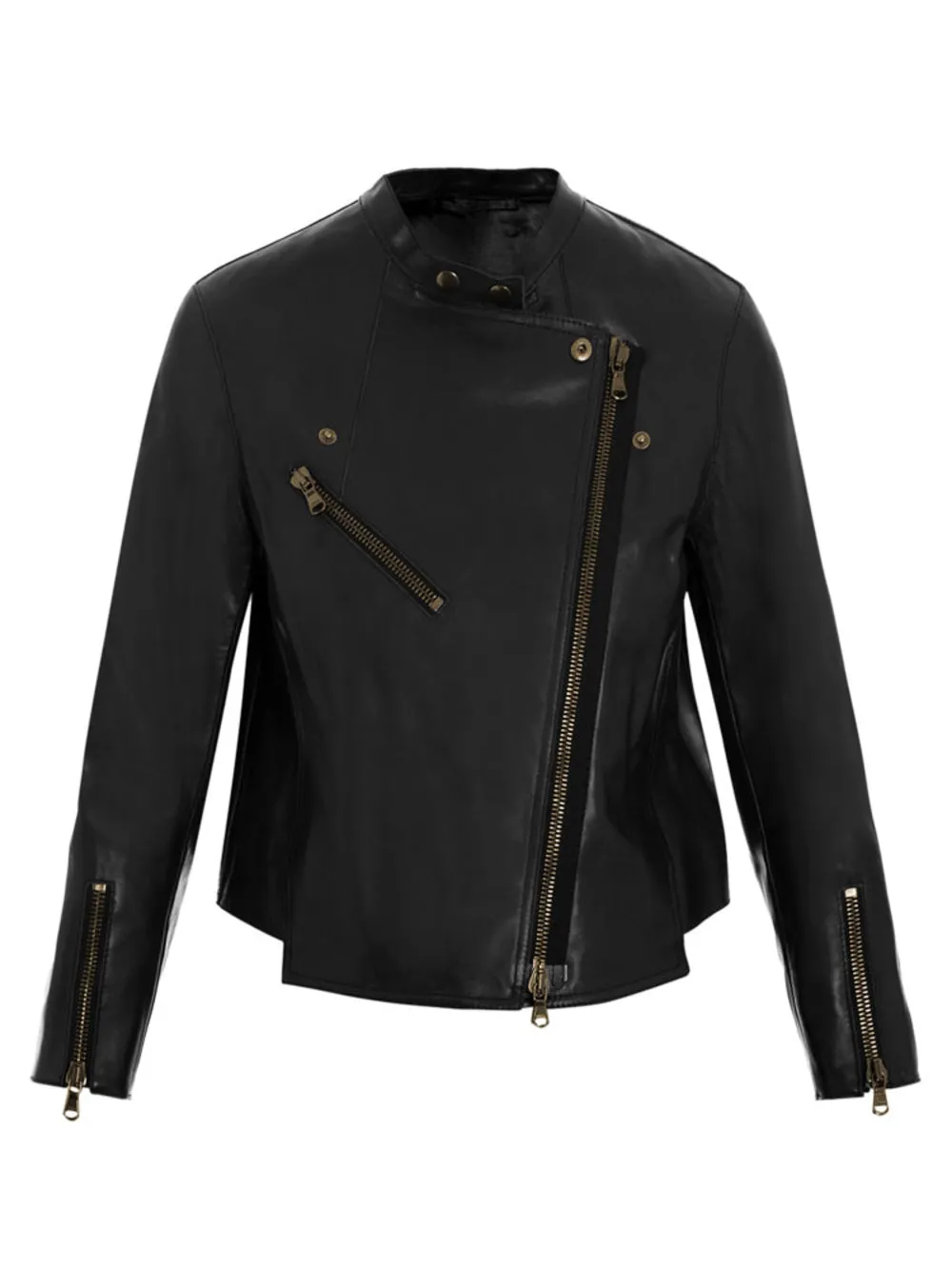 Classic Modern Leather Moto Jacket