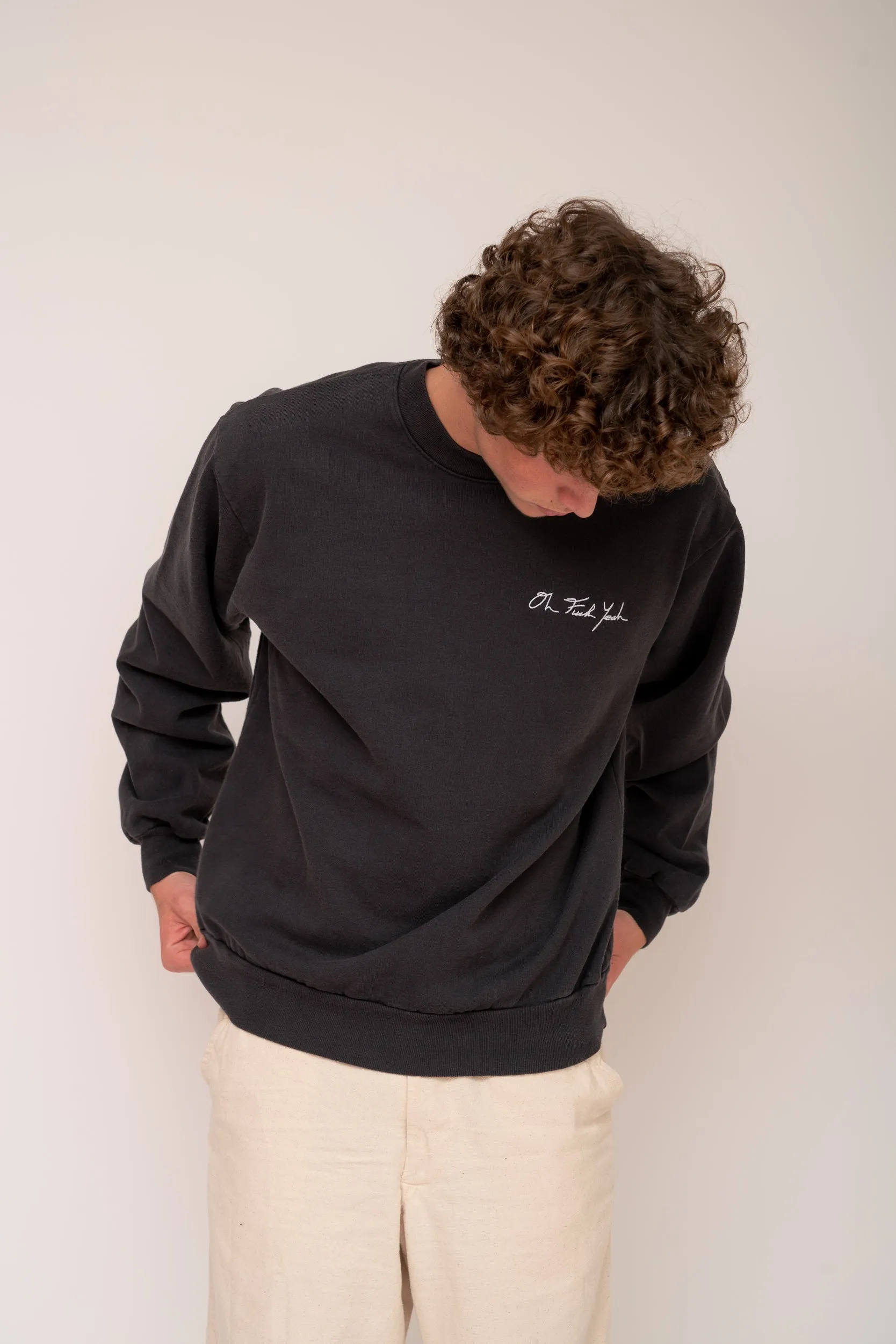 Classic Signature Crew - Black