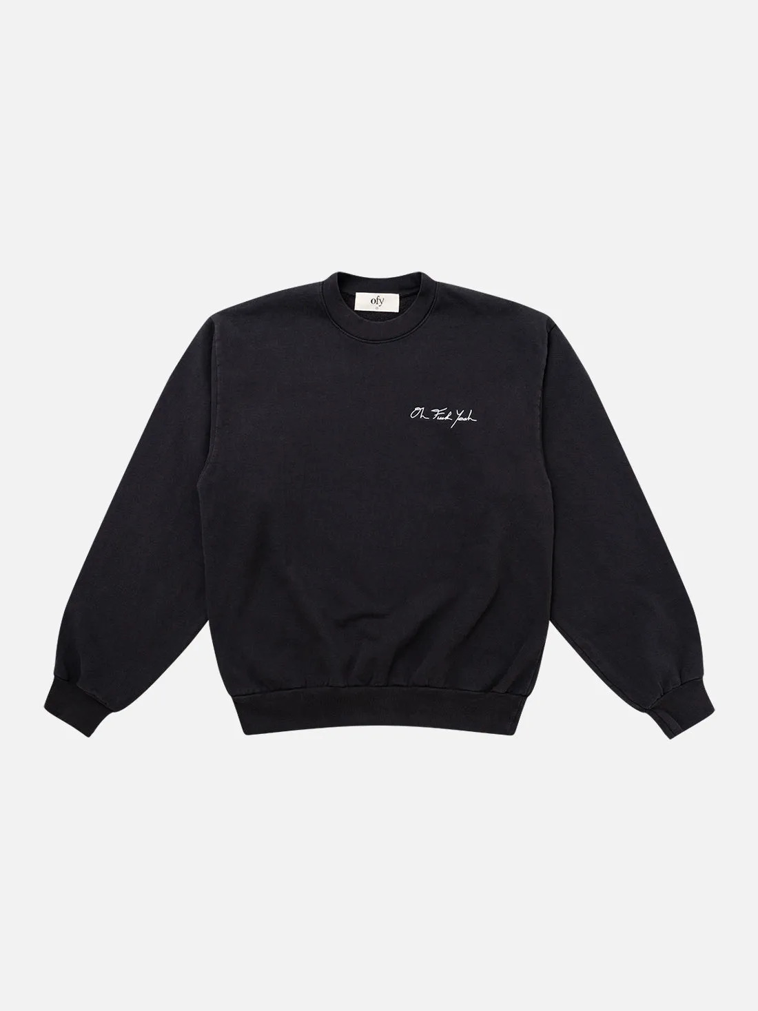 Classic Signature Crew - Black
