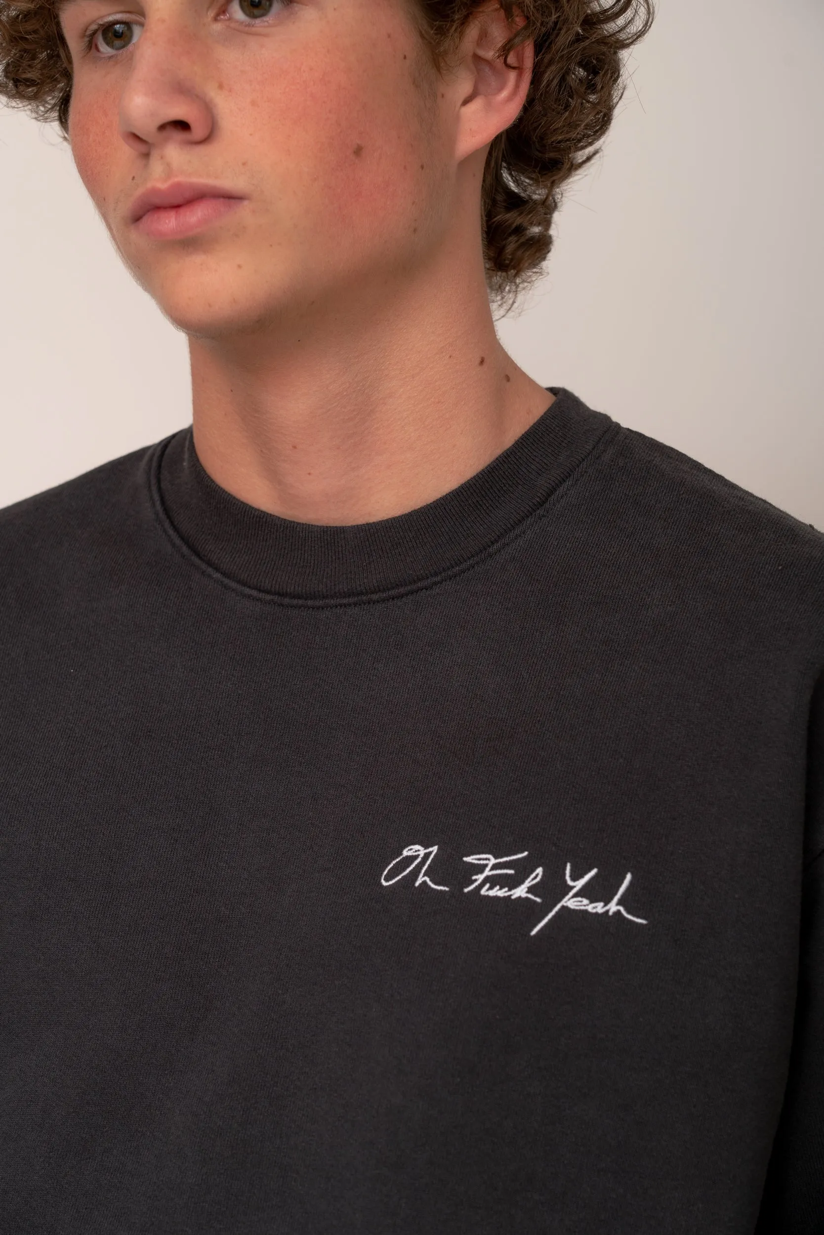 Classic Signature Crew - Black