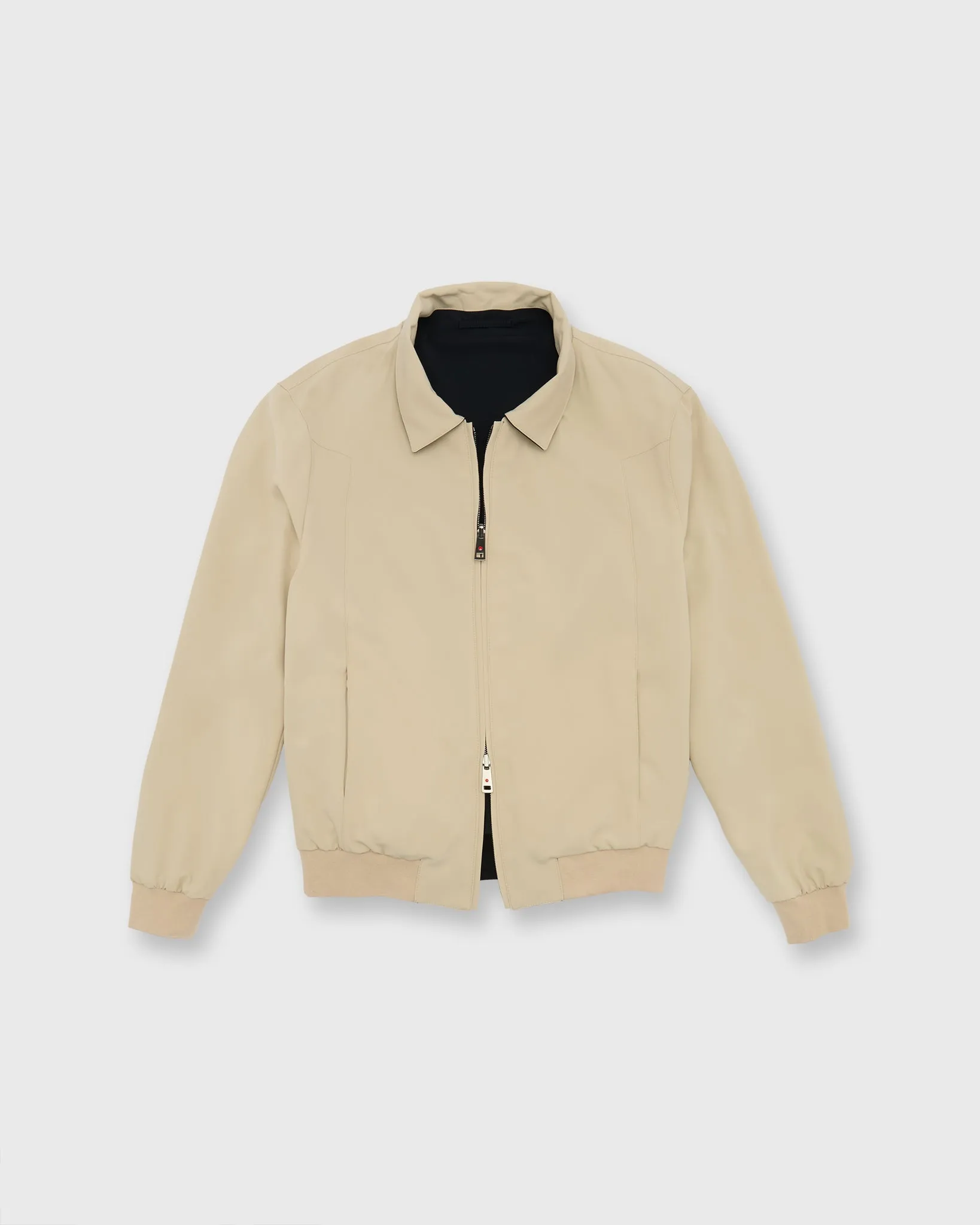 Colin Reversible Jacket in Navy/Stone