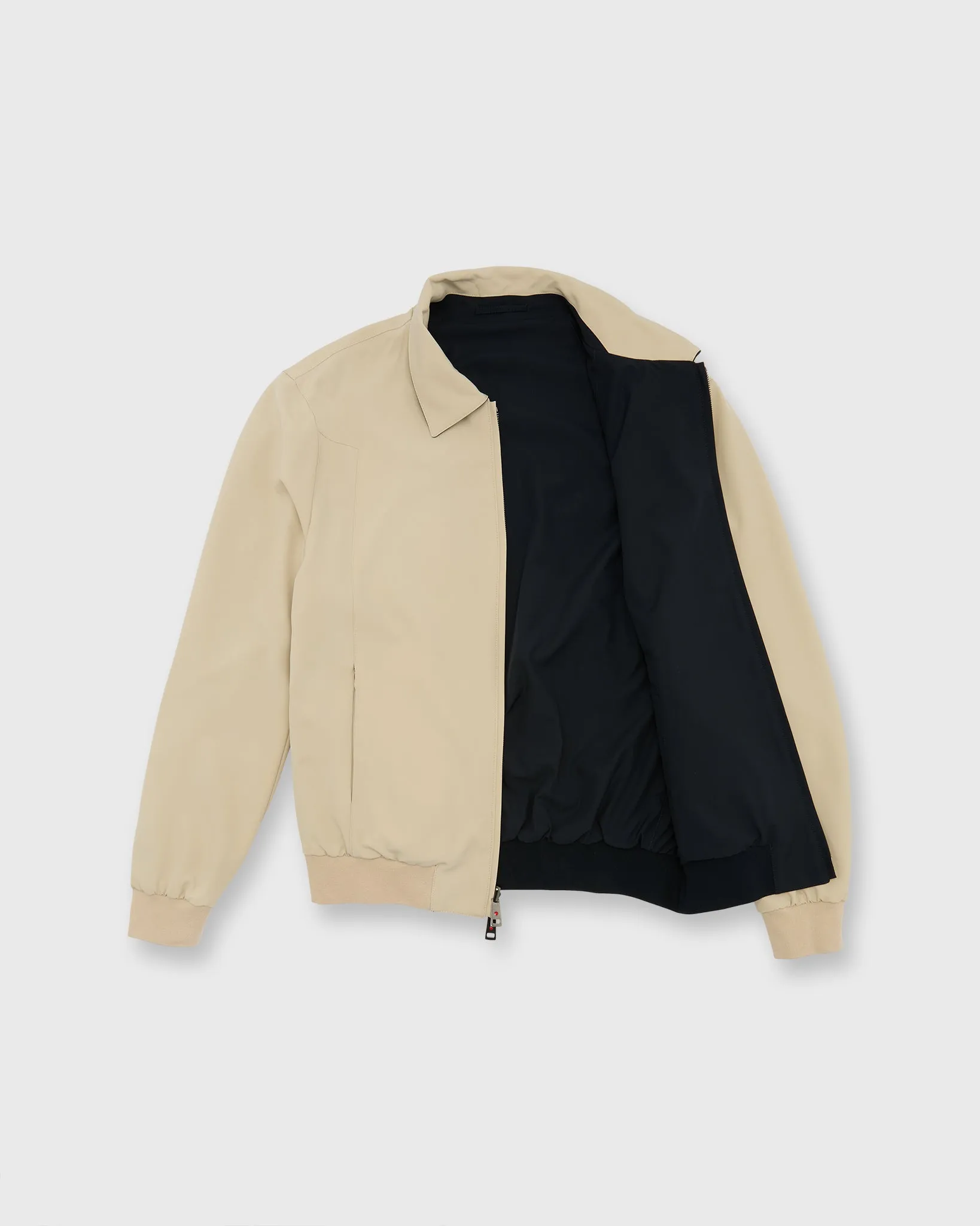 Colin Reversible Jacket in Navy/Stone