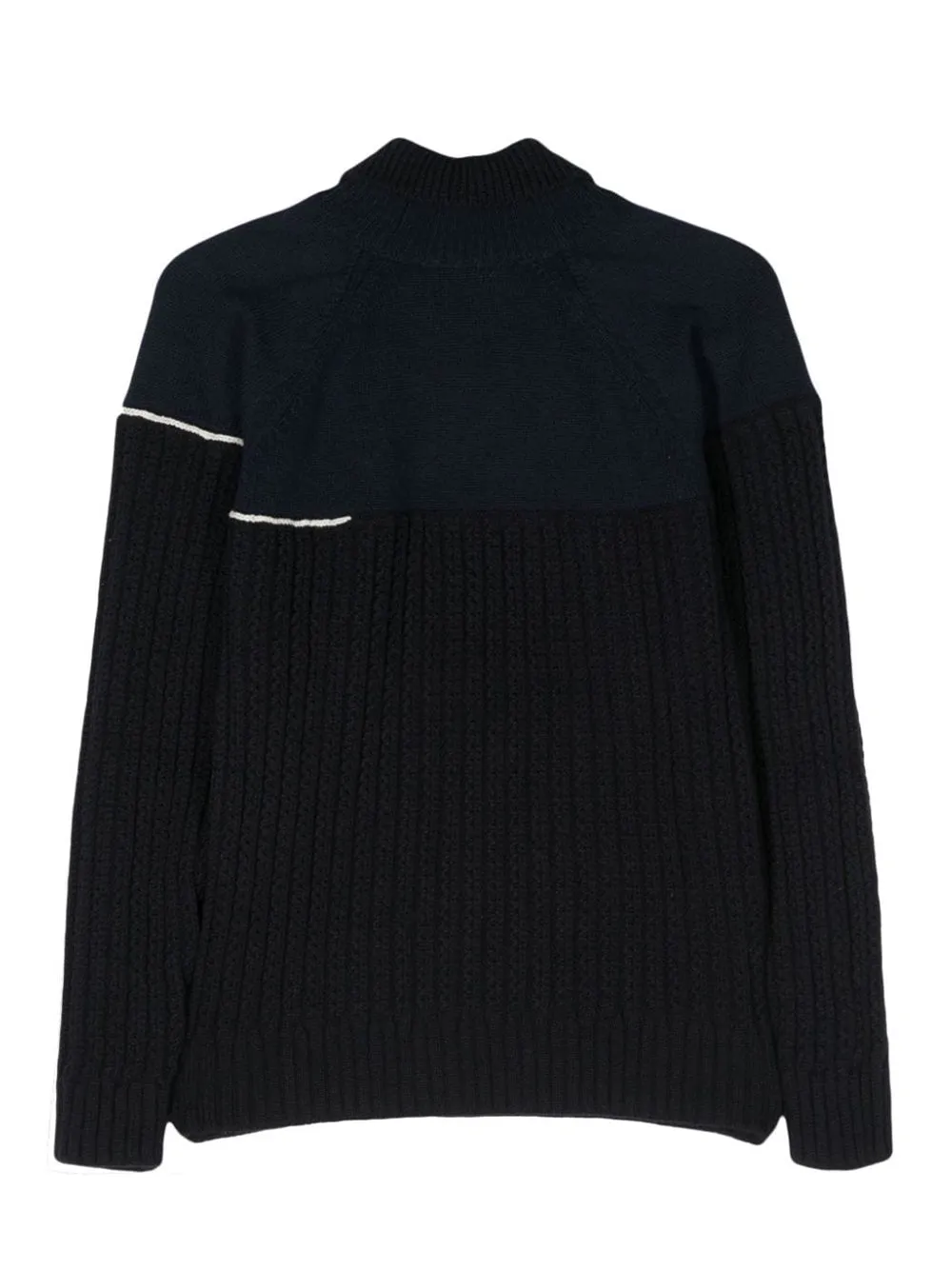 Collar Detail Jumper Navy