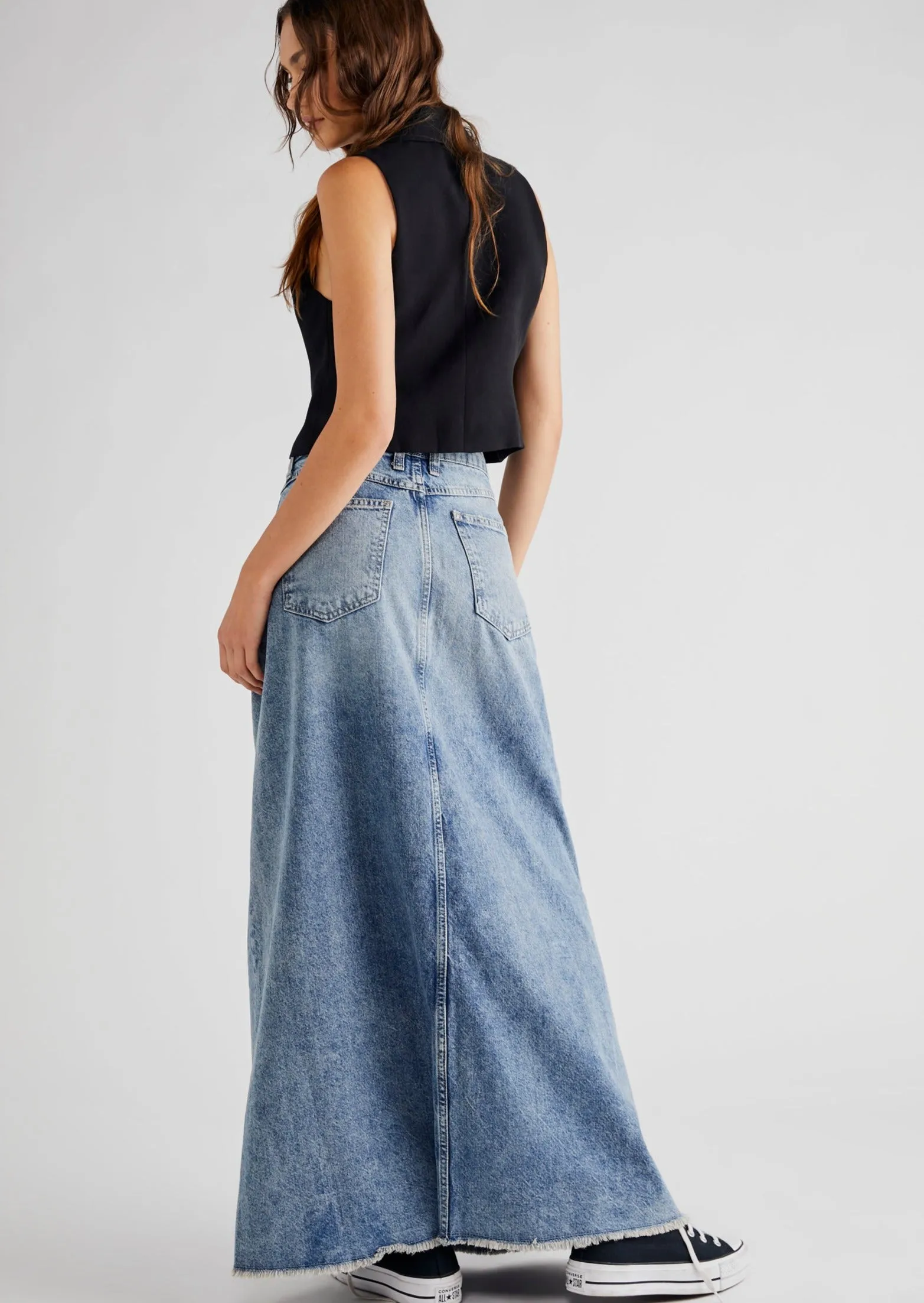 Come As You Are Denim Maxi