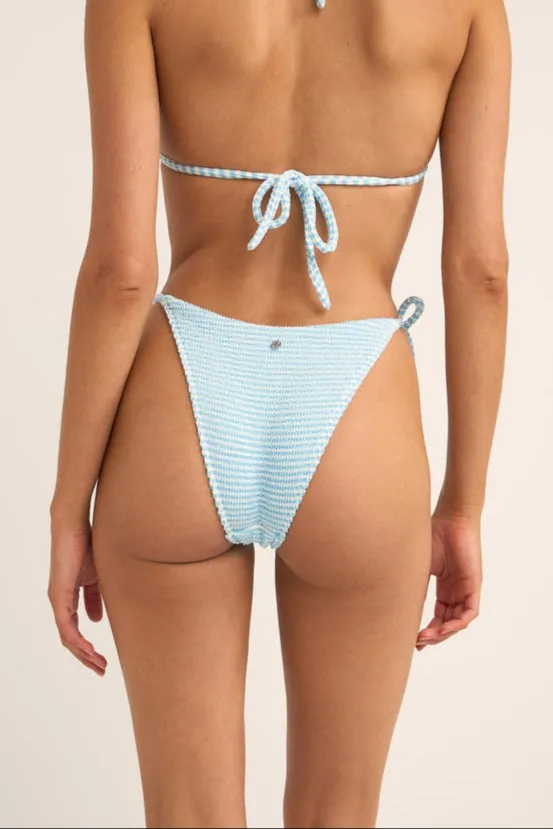 Cove Stripe Tie Side High Cut Bottoms