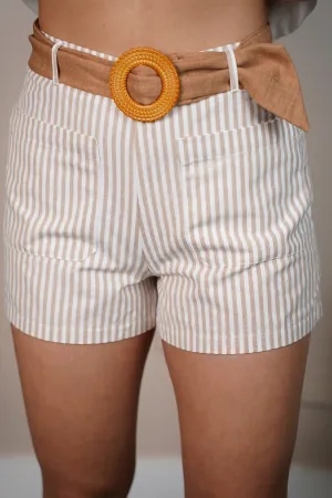Covi Striped Shorts – Classic Style with a Modern Twist