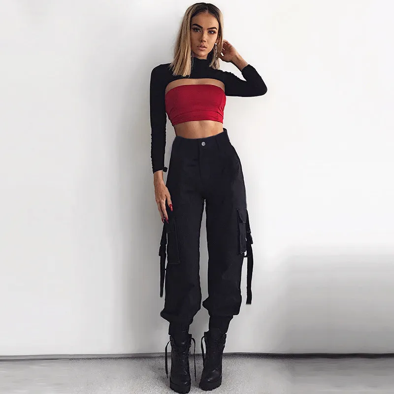 “CREATIVE RIBBON” CASUAL PANTS W102615
