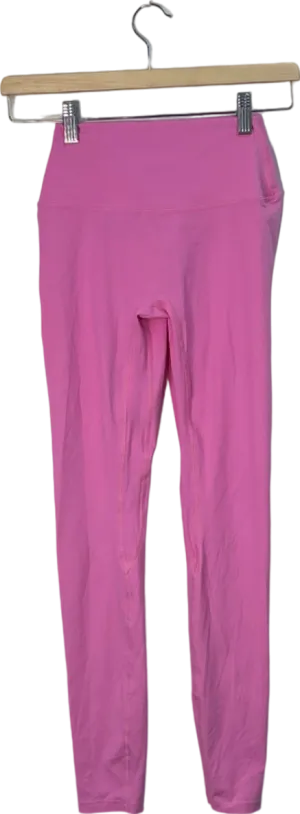CSB Pink High-Waist Ruched Leggings UK S