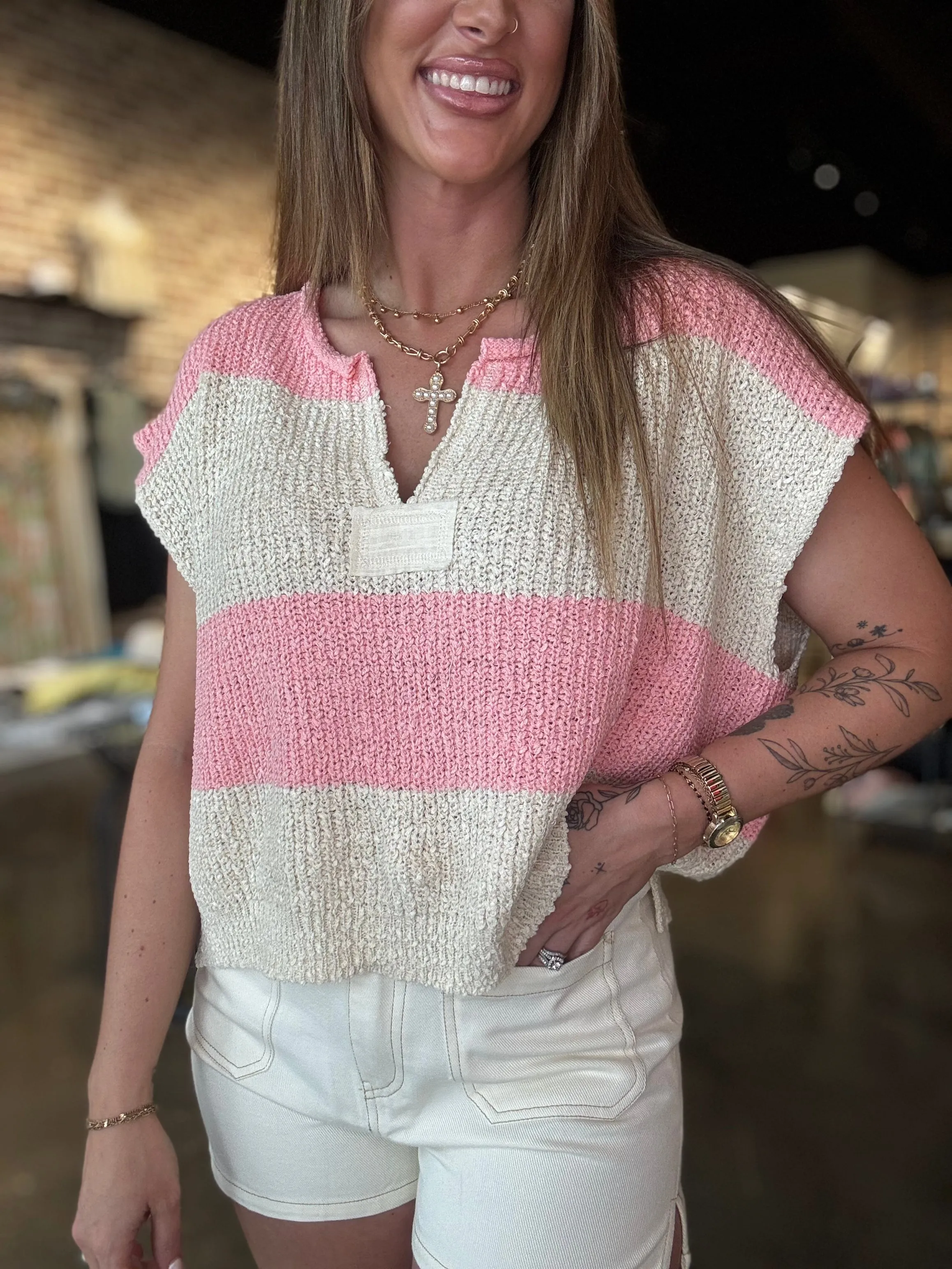 Cynthia Sleeveless Sweater