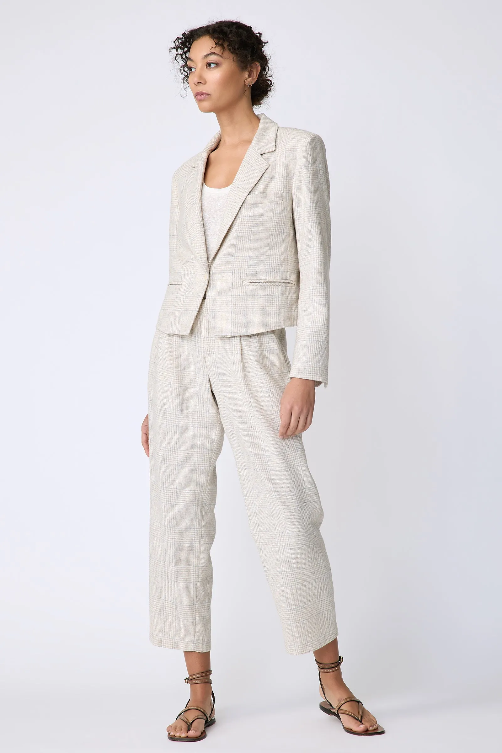 Dakota Blazer - Summer Plaid