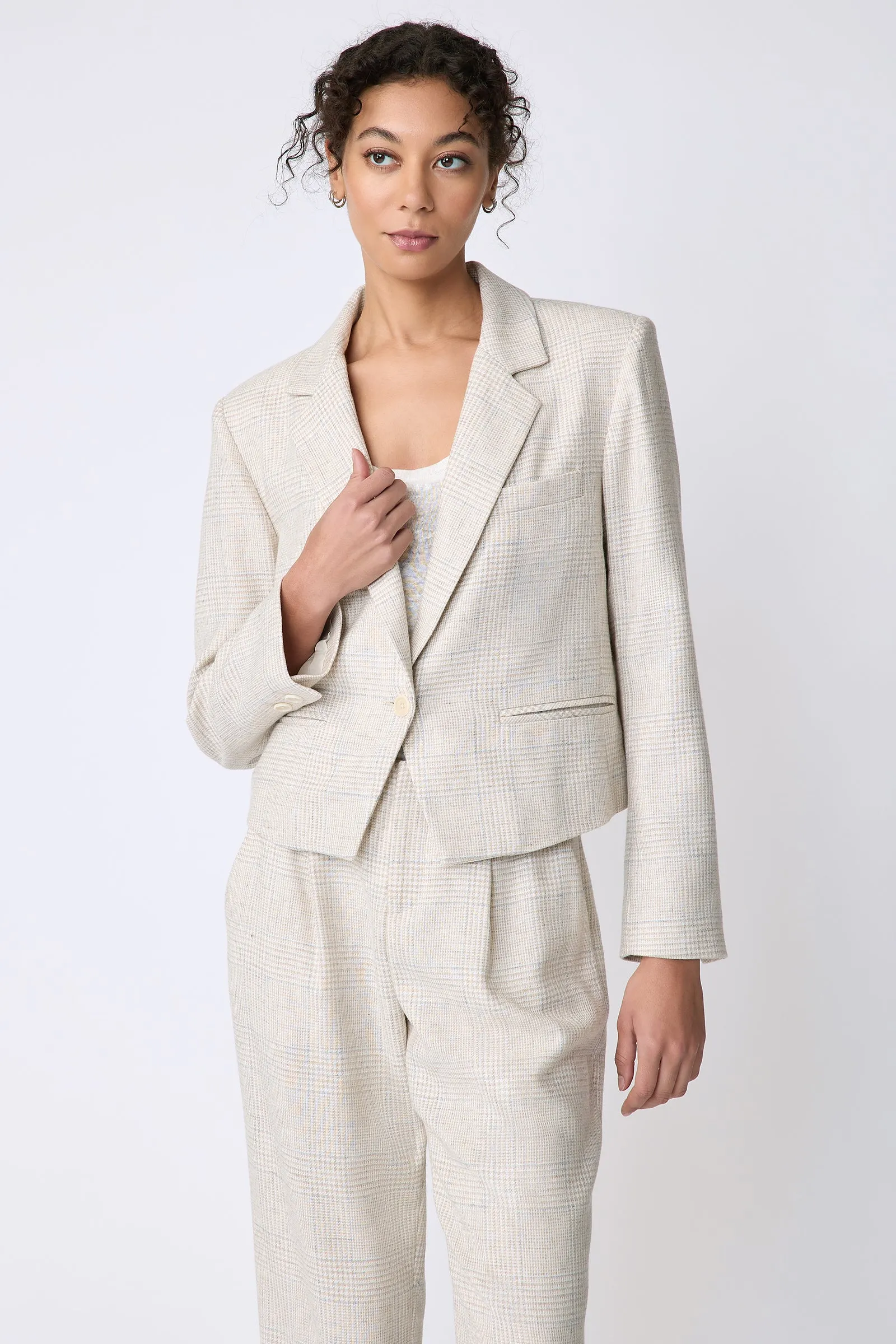 Dakota Blazer - Summer Plaid