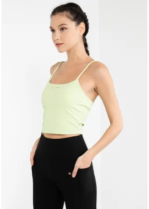 Daphne Women Crop Tank (Light Green)