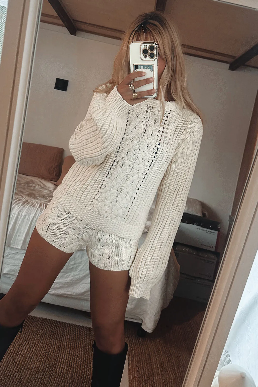 Daydream Knit Jumper - Ivory