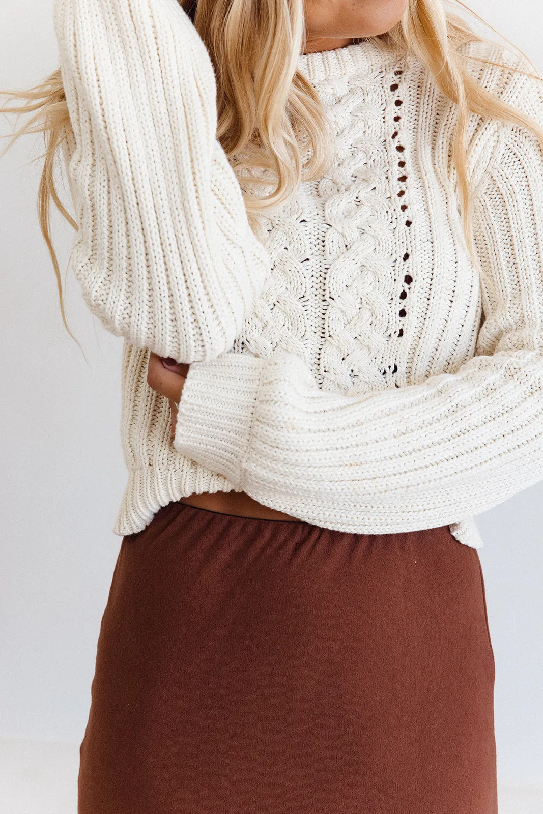 Daydream Knit Jumper - Ivory