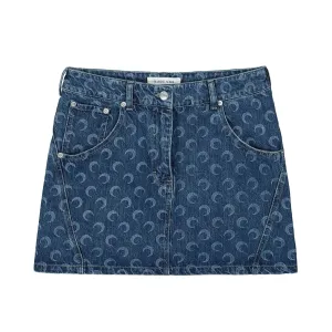 Deadstock Denim Mini Skirt
