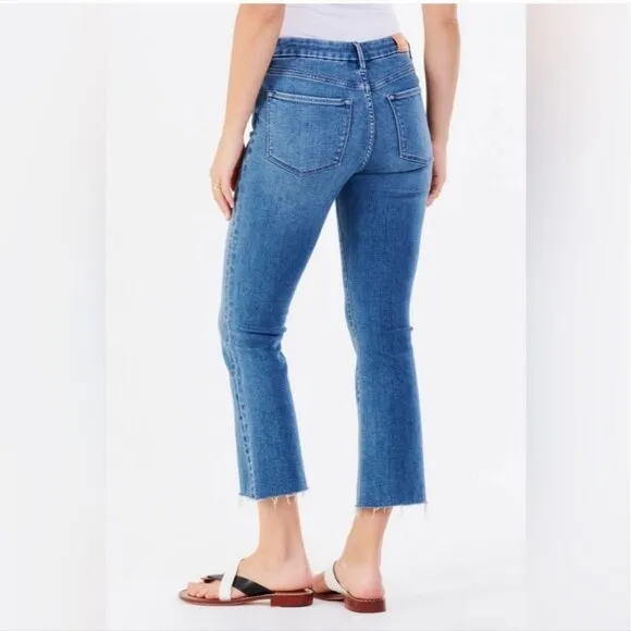 Dear John Jeanne kick flare high rise dark wash denim jeans