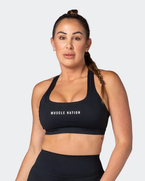 Deuce Bra - Black