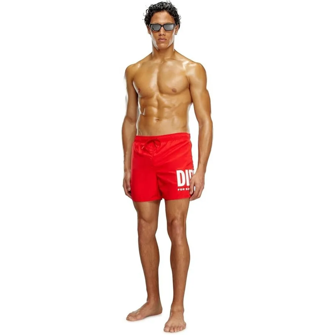 Diesel Mens BMBX-NICO 42A Swim Shorts Red