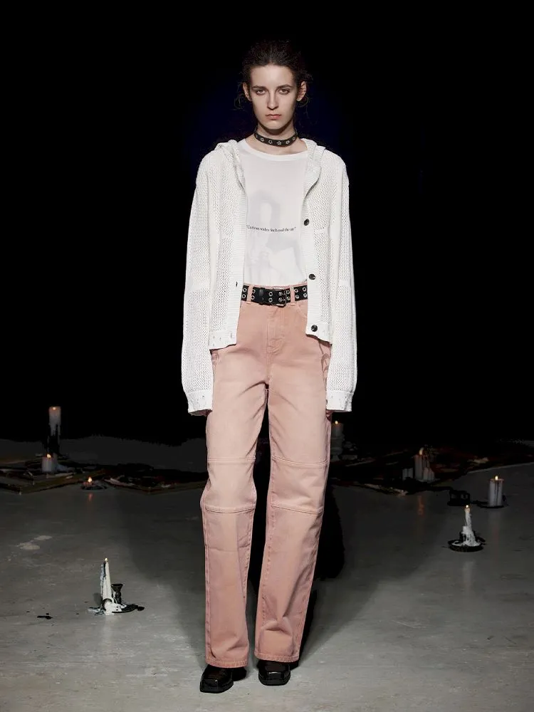Dirty Casual Pink Jeans