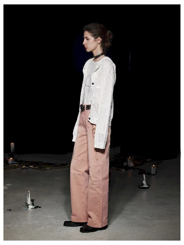 Dirty Casual Pink Jeans