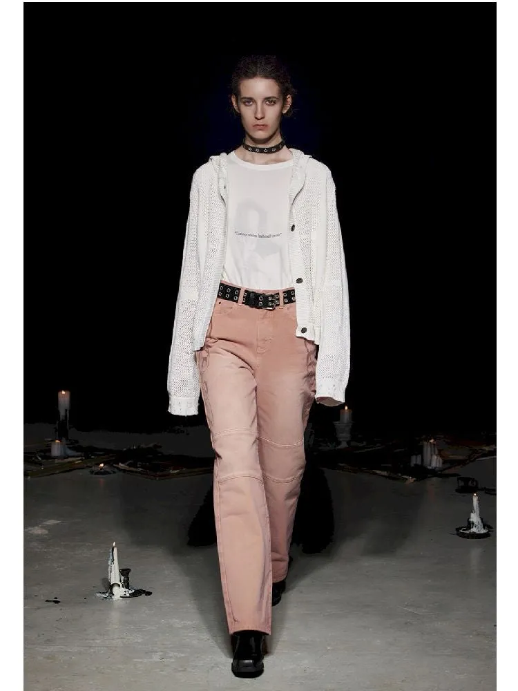 Dirty Casual Pink Jeans