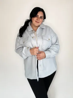 Dusty Blue Button Down