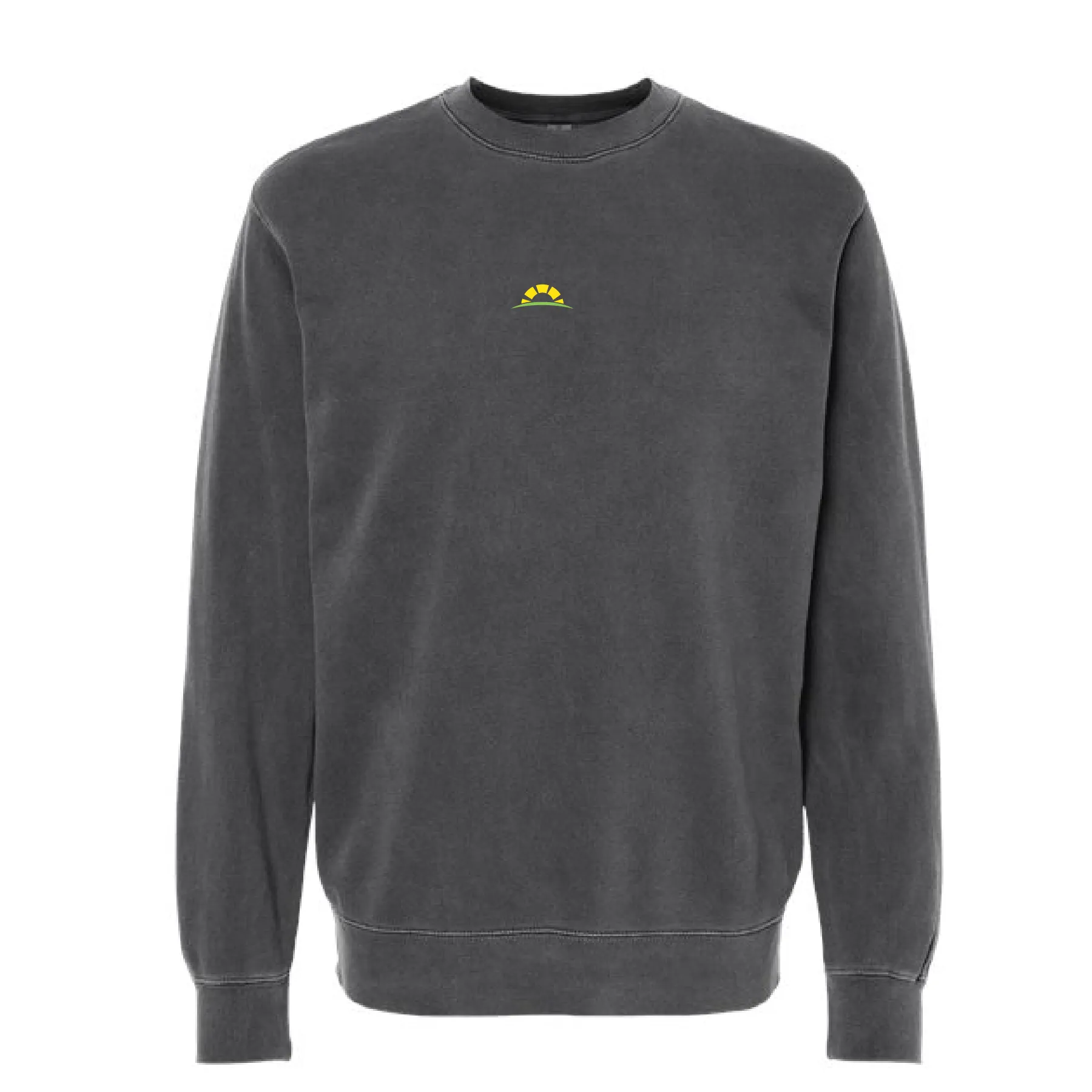 Dyed Black Crewneck