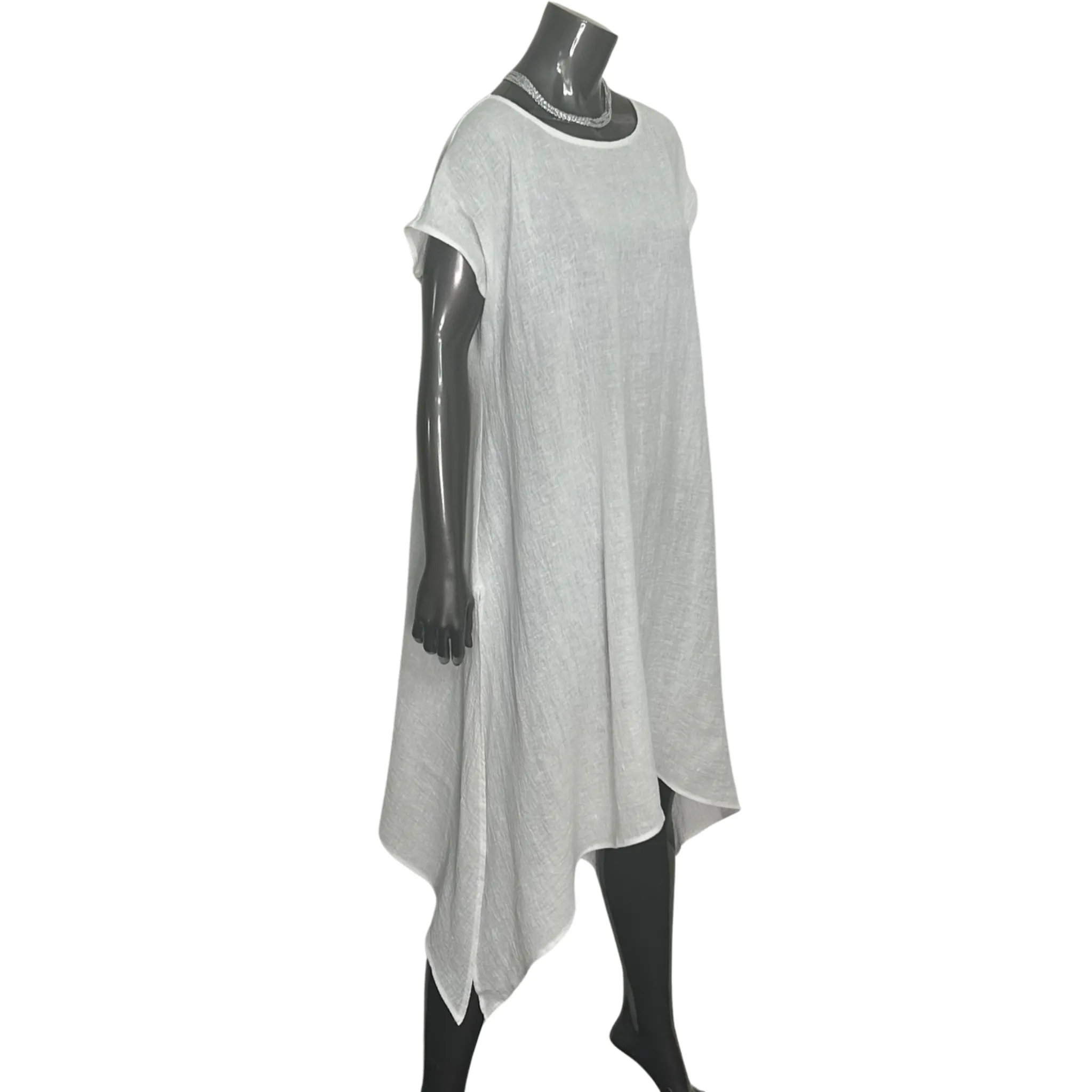 Edit Linen Tunic White - Igor