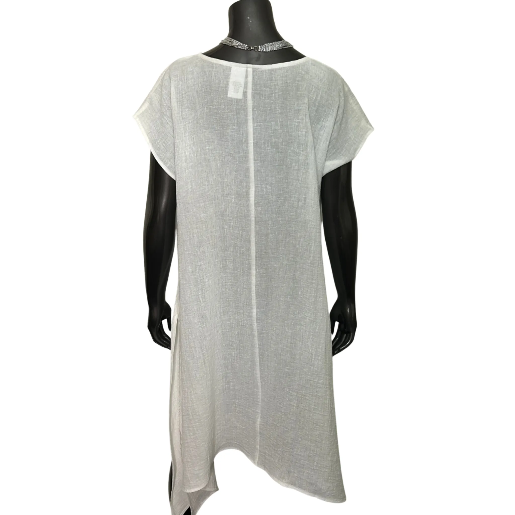 Edit Linen Tunic White - Igor