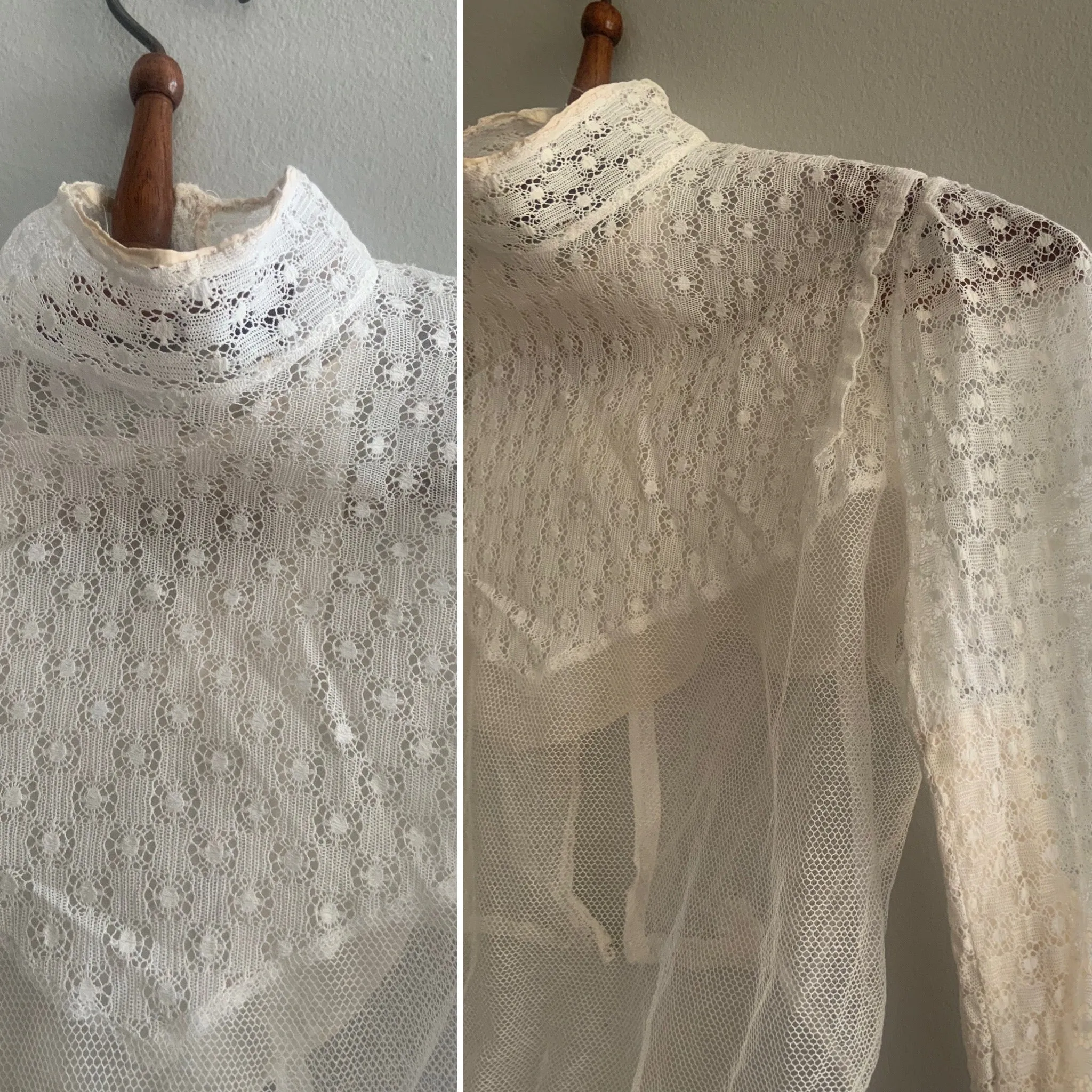 Edwardian Lace Blouse - 1900