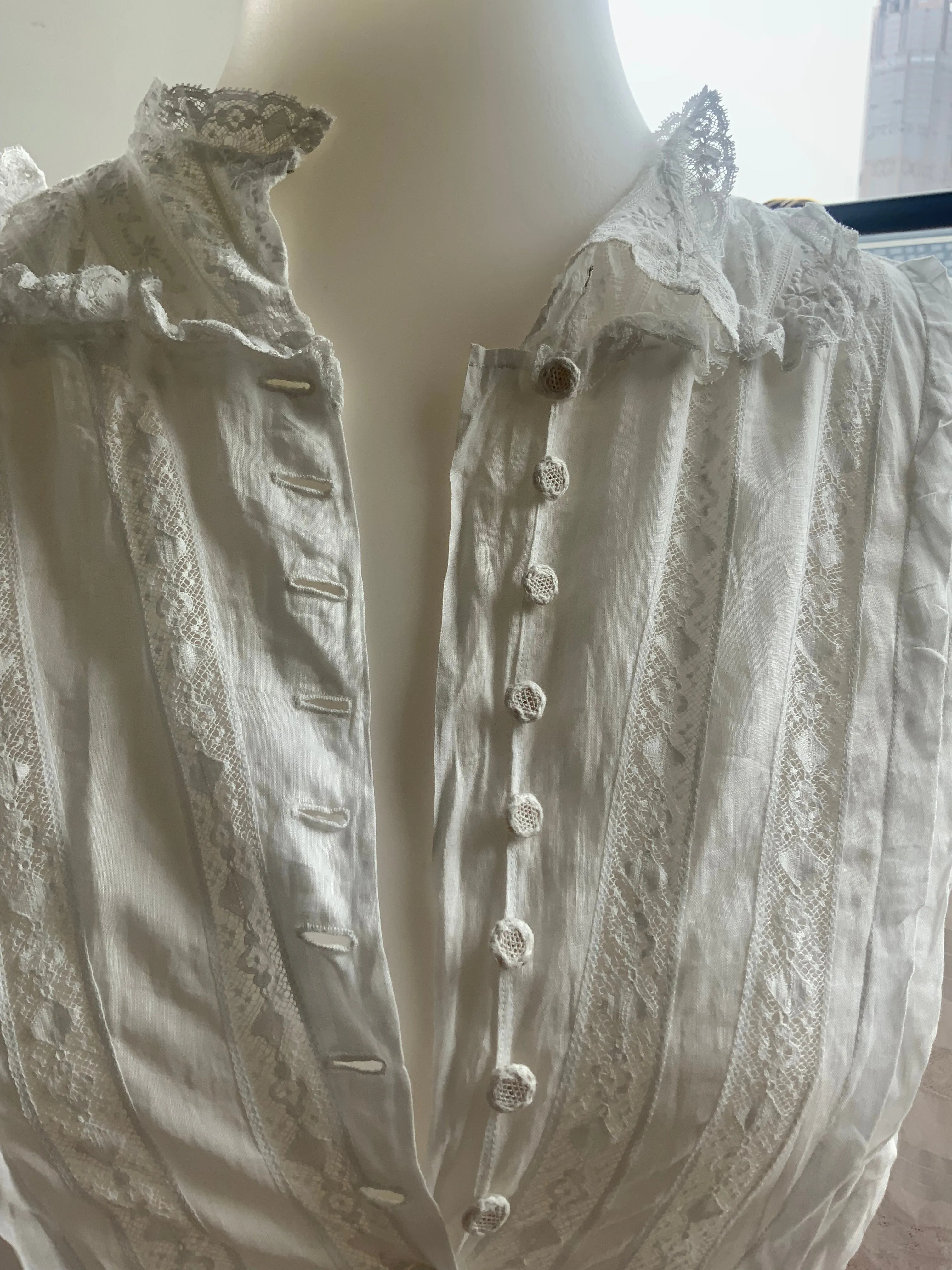 Edwardian Lawn Dress - 1919 - Bridal