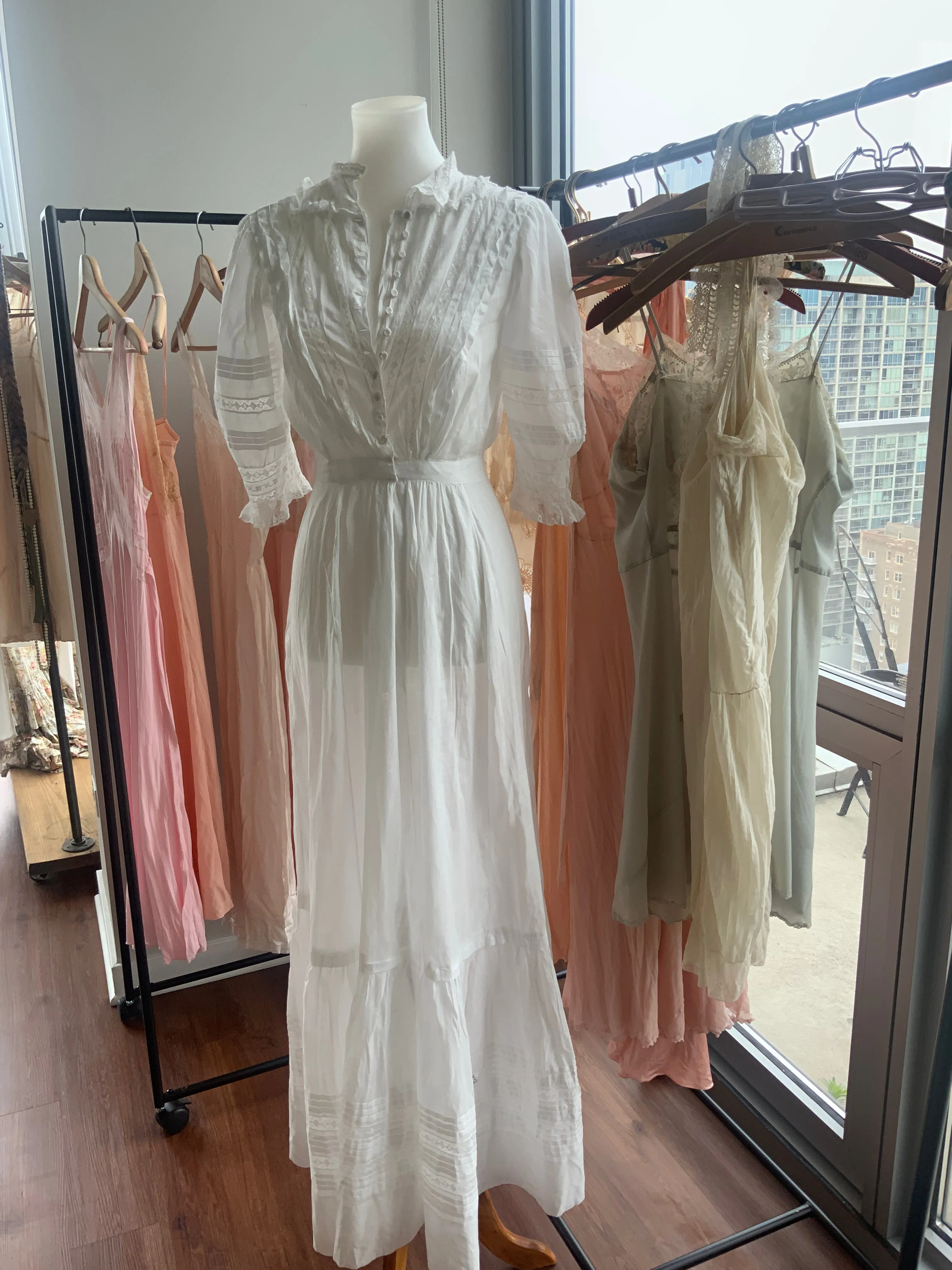 Edwardian Lawn Dress - 1919 - Bridal